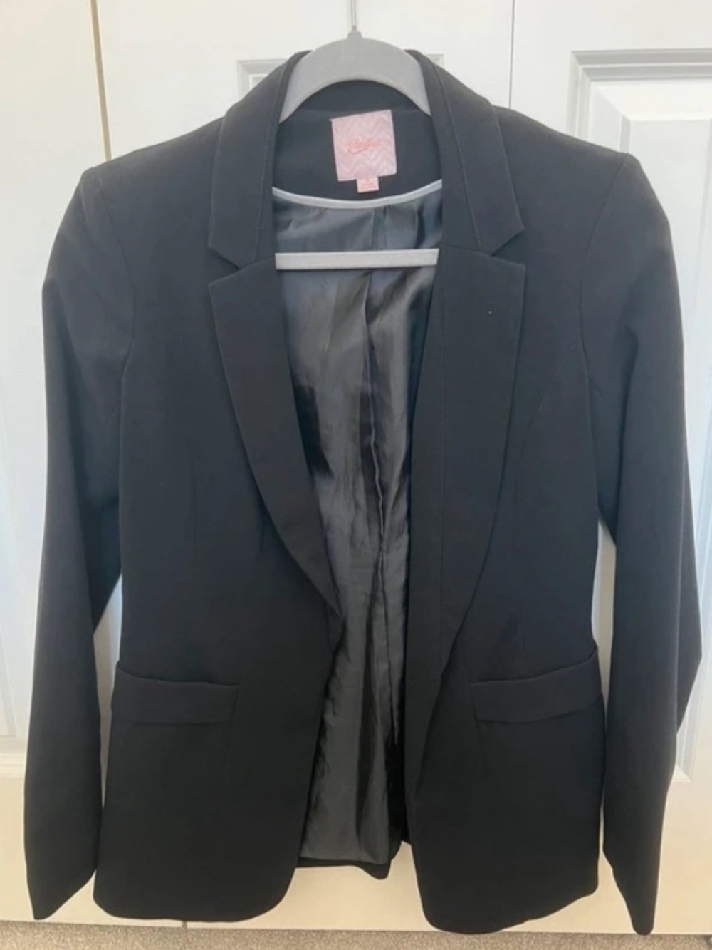 Candie's Juniors Black Blazer - Size Medium